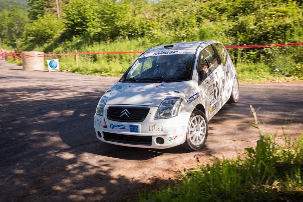 Schmitt-Brack sur Citroen C2 au rallye de la Luronne 2019