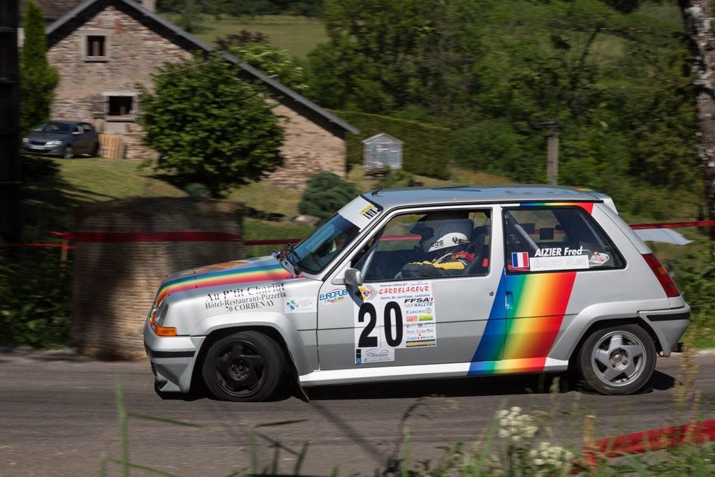 Aizier-Boury sur R5 Gt Turbo au rallye de la Luronne 2019