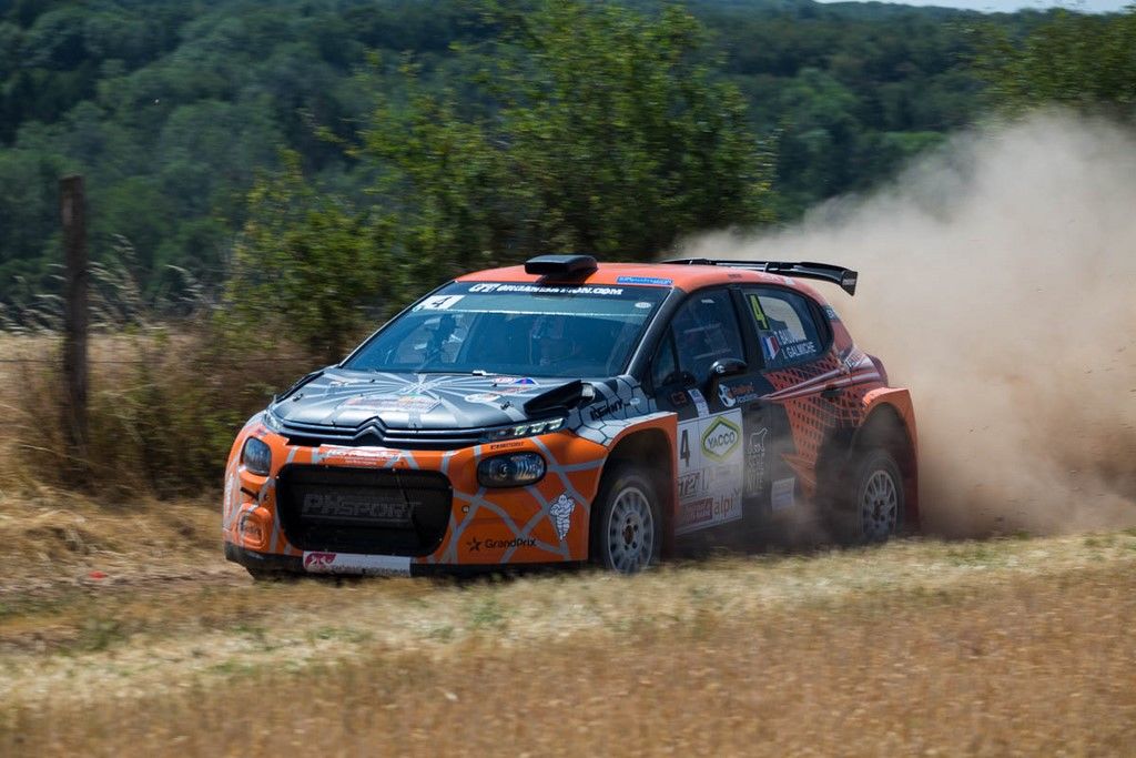 Citroen DS3 R5 de Baudoin au terre de Langres 2019