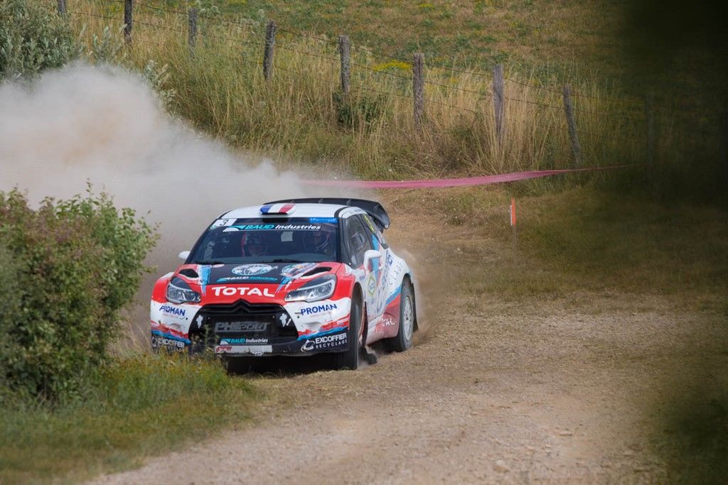 Citroen DS3 R5 de Baud au terre de Langres 2019