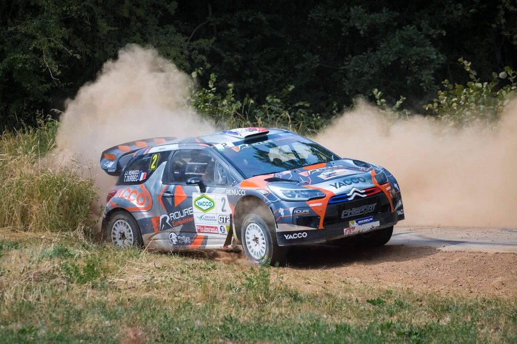 Citroen DS3 R5 de Durbrec au terre de Langres 2019