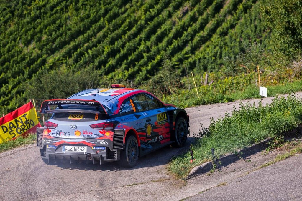 Sordo-Del Barrio sur Hyundai i20 WRC au Deutschland Rallye 2019