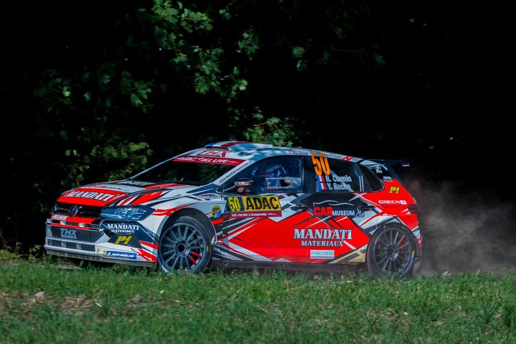 Ciamin-Roche sur VW Polo R5 au Deutschland Rallye 2019