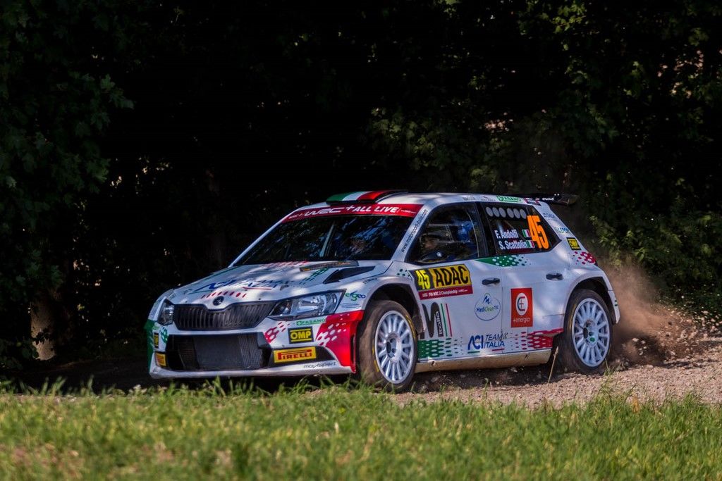 Andolfi-Scattolin sur Skoda Fabia R5 au Deutschland Rallye 2019