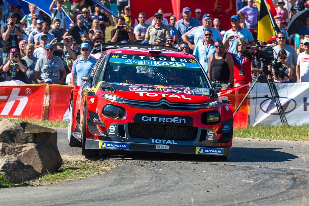 Lappi-Ferm sur Citroen C3 WRC au Deutschland Rallye 2019