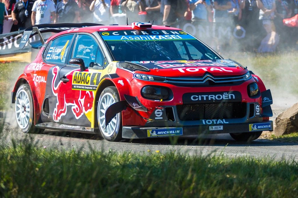 Lappi-Ferm sur Citroen C3 WRC au Deutschland Rallye 2019