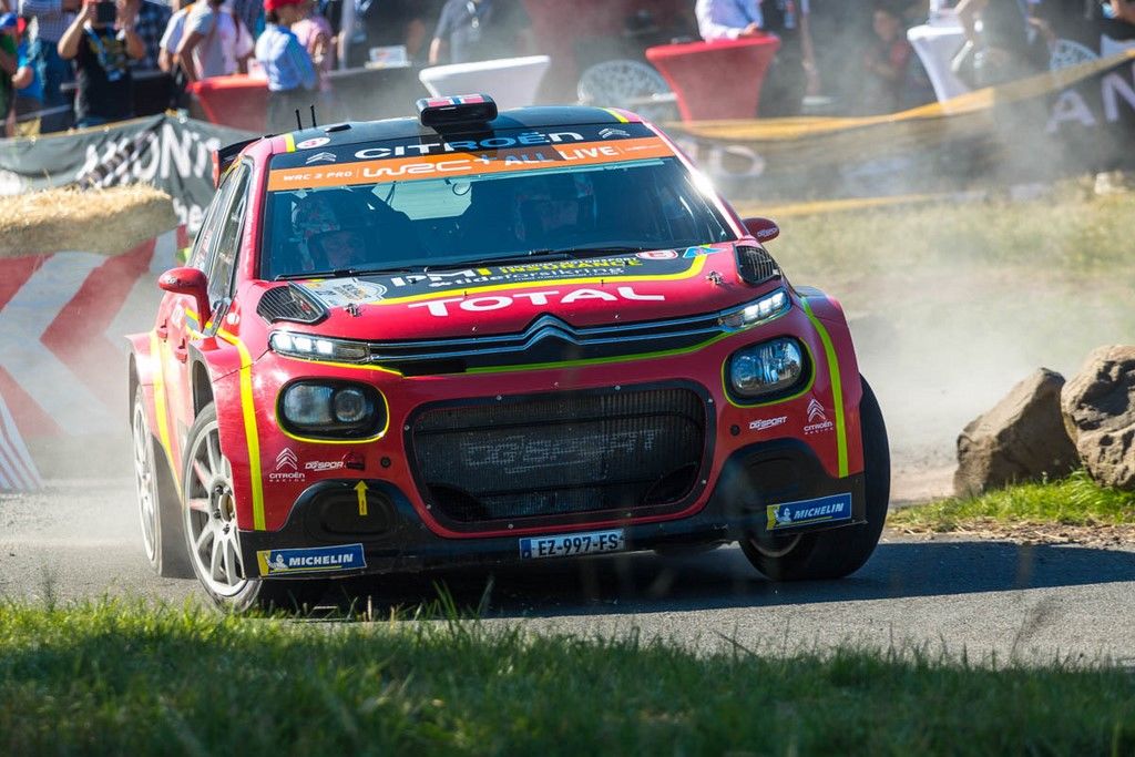 Ostberg-Torstein sur Citroen C3 R5 au Deutshland rallye 2019