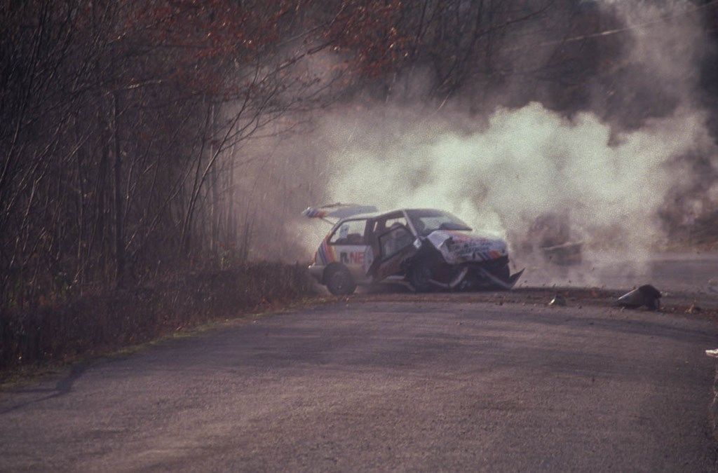 accident d'une Suzuki Cultus