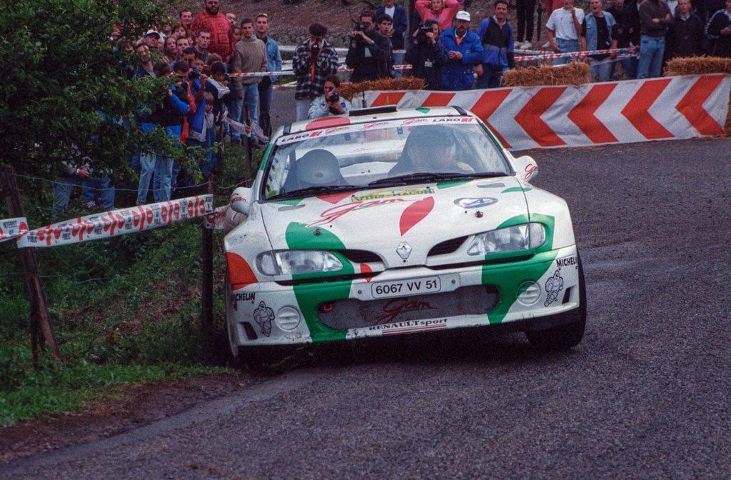 trajectoire limite pour une Renault Mégane