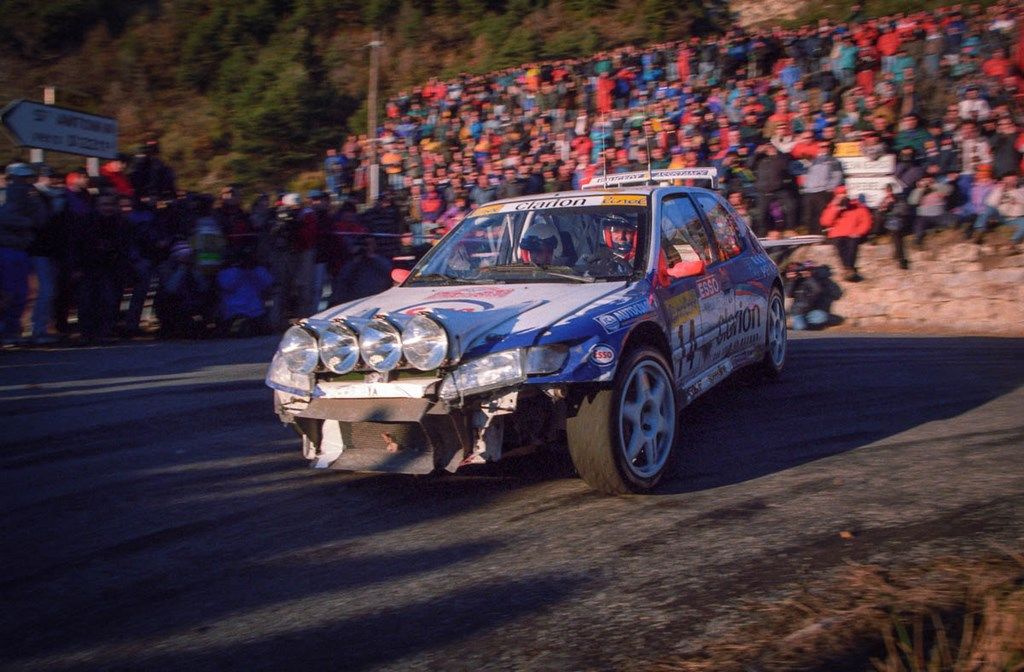 Delecour sur 306 au Monte-Carle 1998