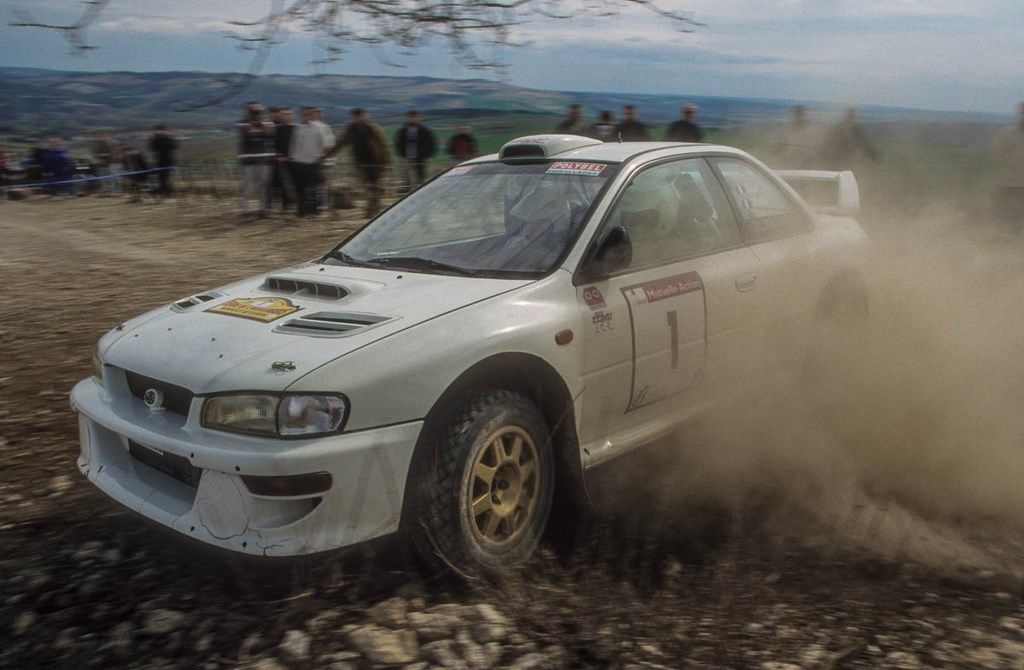 Dor sur Subaru Impreza au rallye Terre d'Auxerre 2000