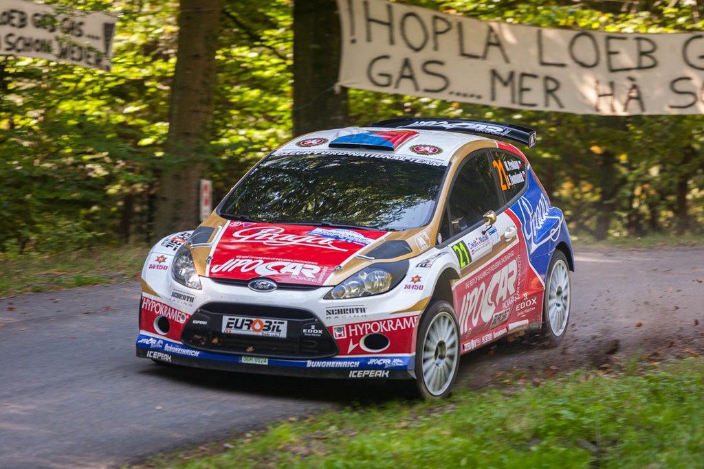 Prokop sur Fiesta S2000 au Rallye de France 2011