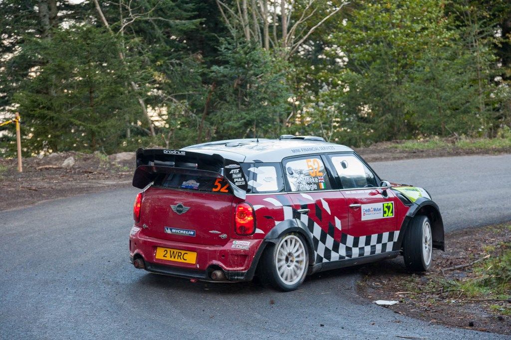 Meeke sur mini WRC2  au Rallye de France 2011