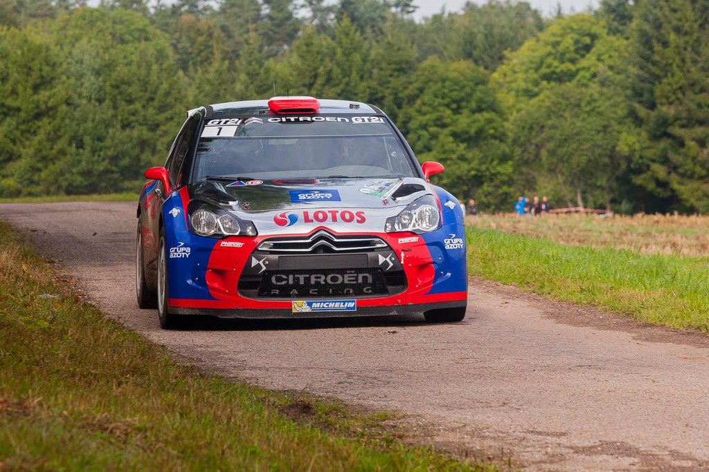 Kubica sur DS3 WRC au RallyeVosgiens 2013