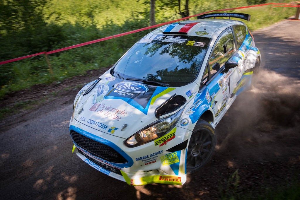 Deloy-Belot sur Ford Fiesta au rallye de la Luronne 2019