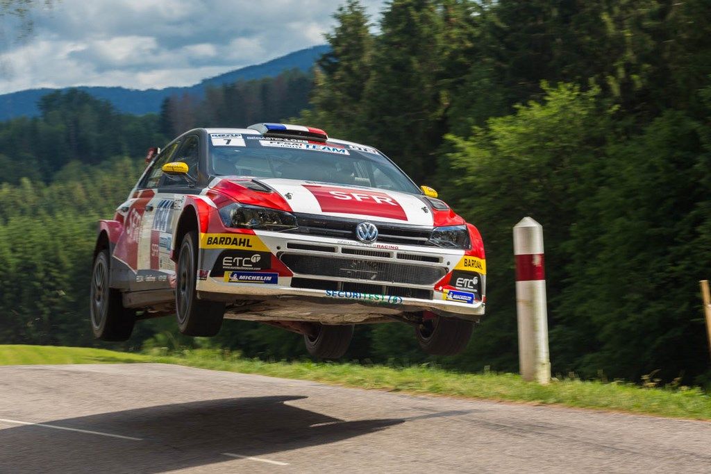 Wagner-Millet sur VW Polo R5 au rallye Vosgiens 2019