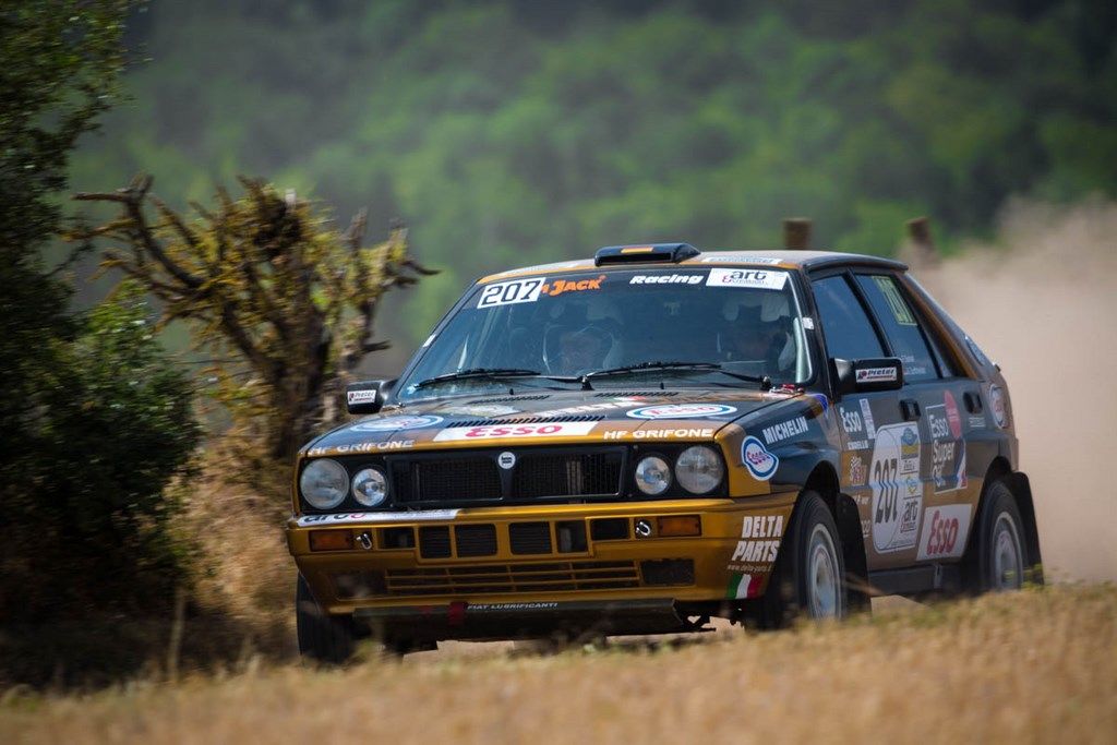 Burkart-Zunftmeister sur Lancia Delta Intégrale au rallye Terre de Langres 2019