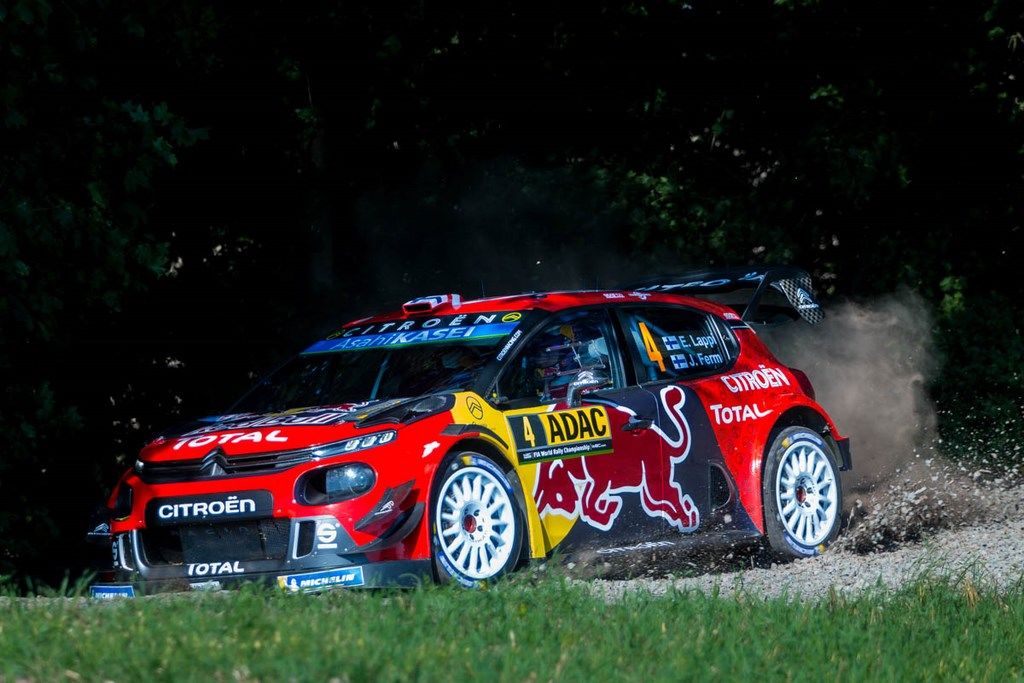 Lappi sur DS3 WRC au Rallye d'Allemagne 2019