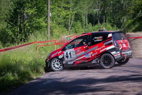 Luis-Vanlanguenakers sur Citreoen C2 au rallye de la Luronne 2019