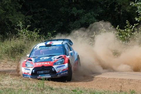 Citroen DS3 R5 de Baud au terre de Langres 2019