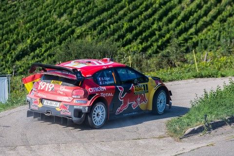 Ogier-Ingrassia sur Citroen C3 WRC au Deutschland Rallye 2019