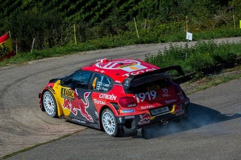 Lappi-Ferm sur Citroen C3 WRC au Deutschland Rallye 2019