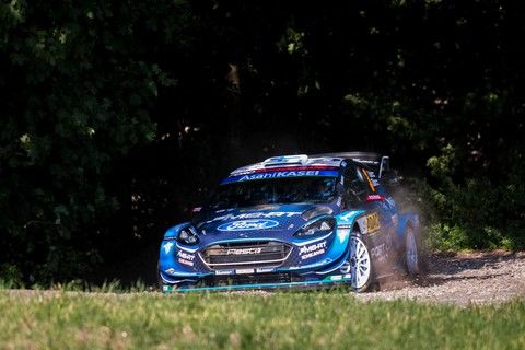 Suninen-Lehtinen sur Ford Fiesta WRC au Deutschland Rallye 2019