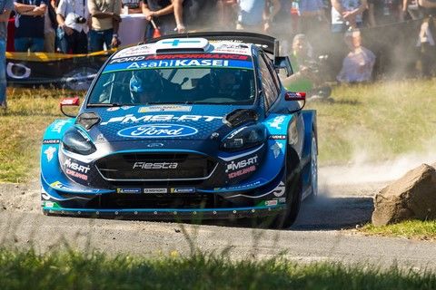 Suninen-Lehtinen sur Ford Fiesta WRC au Deutschland Rallye 2019