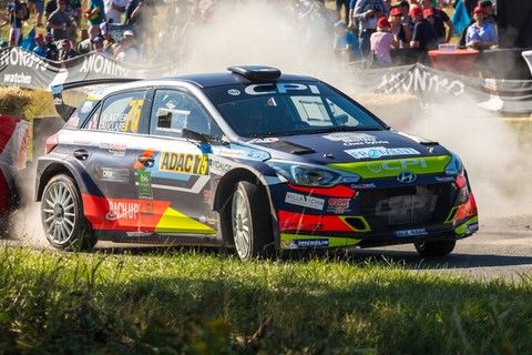 Astier-Vauclare sur Hyundai i20 R5 au Deutschland Rallye 2019