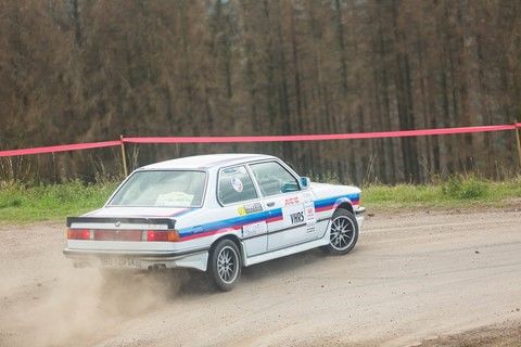 BMW ouvreuse des VHRS au rallye de la Luronne 2020