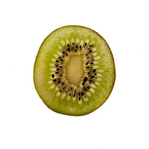 Tranche de Kiwi vert