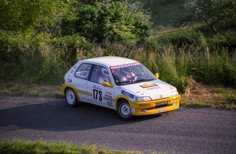 106 rallye en glisse