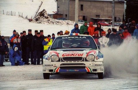 Auriol sur Toyota au Monte-Carle 1998