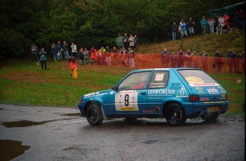 205 Rallye en glisse
