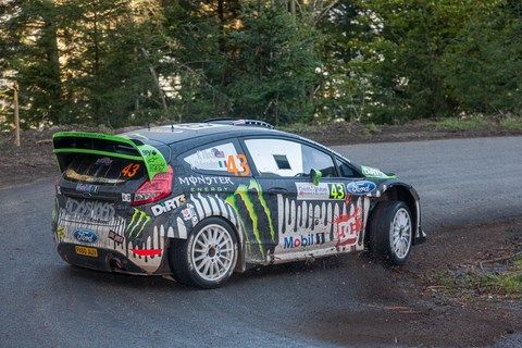 Ken Block au Rallye de France 2011