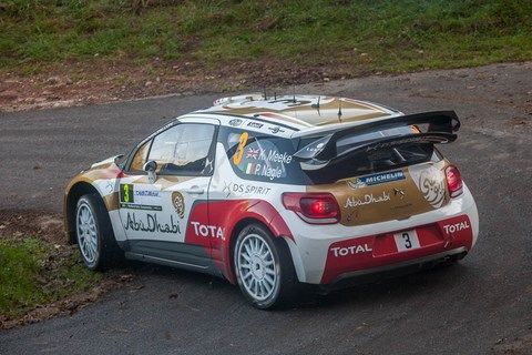 Meeke sur DS3 au Rallye de France 2014