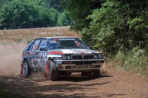 Canavese-Baud sur Lancia Delta HS Intégrale au rallye Terre de Langres 2015