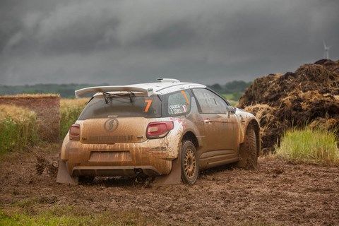 Comoli-Galmiche sur Citroen DS3 R5 au rallye Terre de Langres 2016