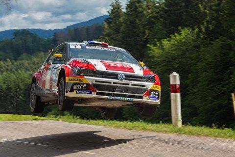 Wagner-Millet sur VW Polo R5 au rallye Vosgiens 2019