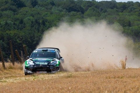 Beaubelique-Pesenti sur Citroen DS3 R5 au rallye Terre de Langres 2019