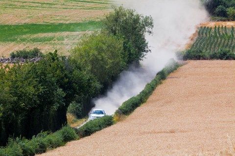 Paysage du rallye Terre de Langres 2019