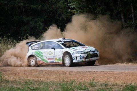 Lefebvre-Dubois sur Citroen au rallye Terre de Langres 2019