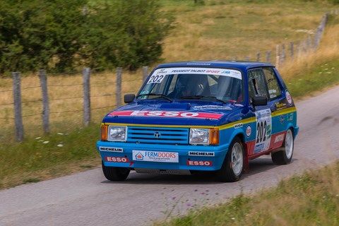 Millet-Millet sur Talbot Samba Rallye  au rallye des Vallées 2019