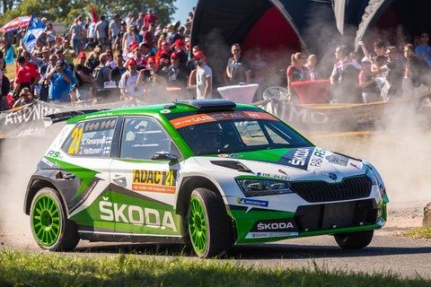 Rvapéra sur Fabia au Rallye d'Allemagne 2019