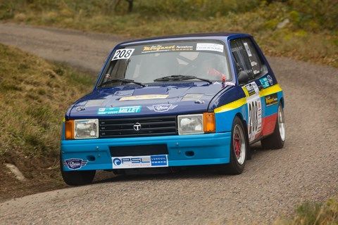 Millet-Millet sur TALBOT Samba Rallye au Rallye de la Luronne 2020