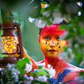 portrait de bodypainting